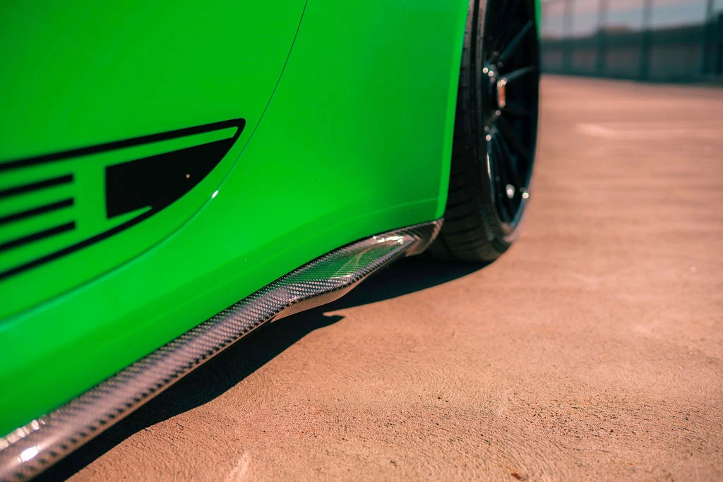 Porsche 911 (992) Carbon Fiber Rockers (PAIR) - OEM Fitment