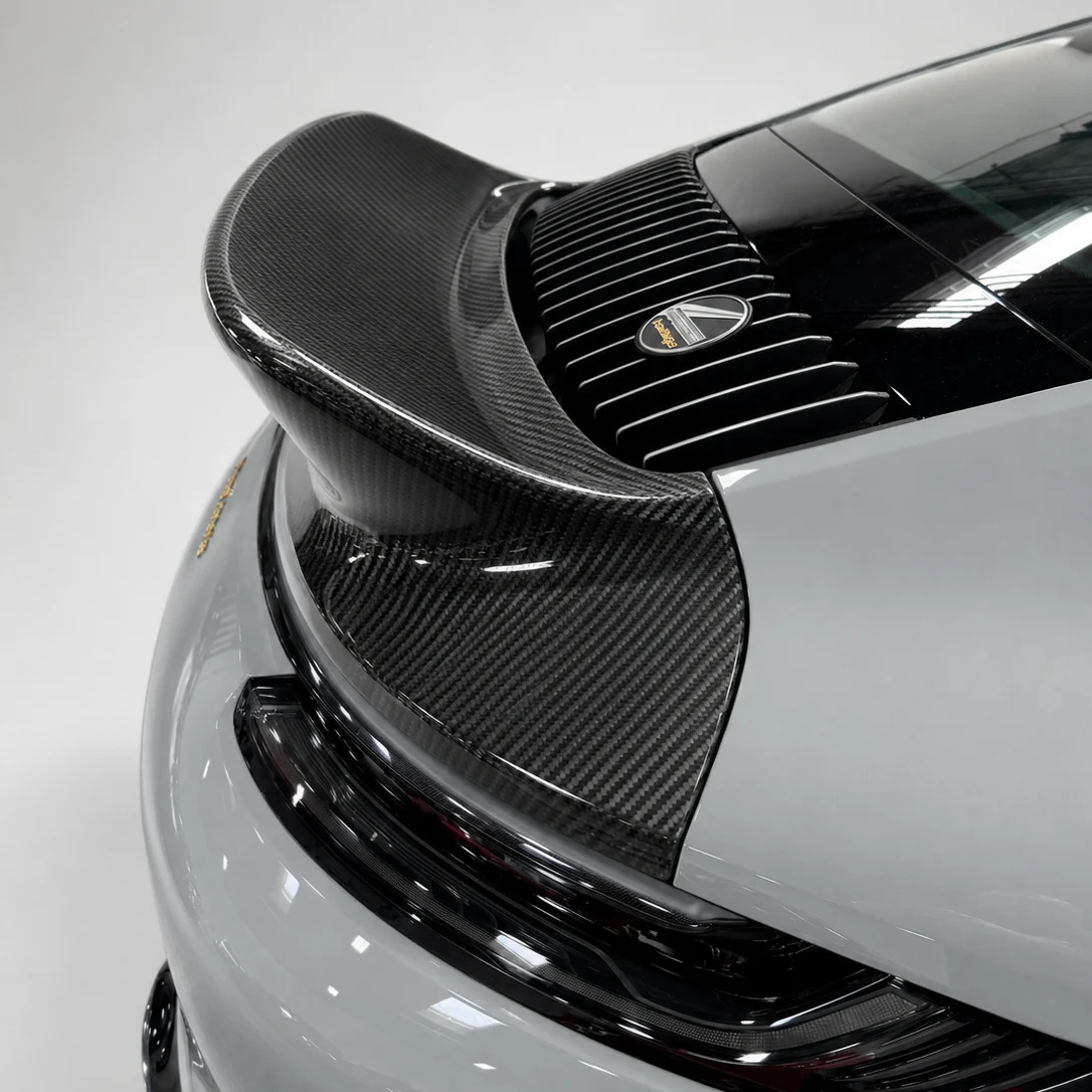Porsche 911 (992) Carbon Fiber Bespoke Ducktail Spoiler– OEM Fitment