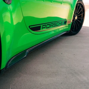 Porsche 911 (992) Carbon Fiber Rockers (PAIR) - OEM Fitment